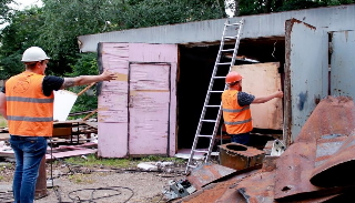 Демонтаж гаражей в Коломне, цена от 1745 руб. – услуги под ключ от ИП Садыков В. Р.